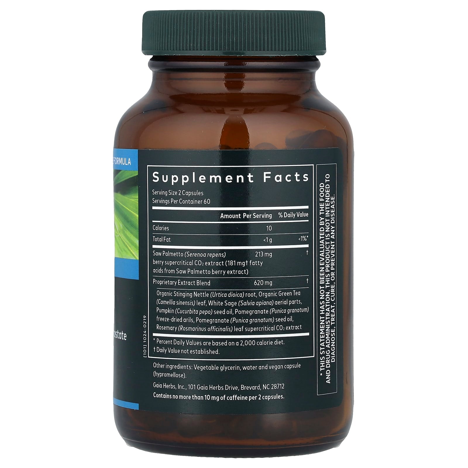 Gaia Herbs Prostate Health Support for Men - 120 Vegan Liquid Phyto-Caps - Image 2