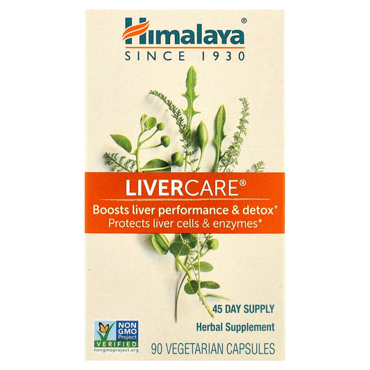 Boost Liver Health with Himalaya LiverCare Vegetarian Capsules - Image 1