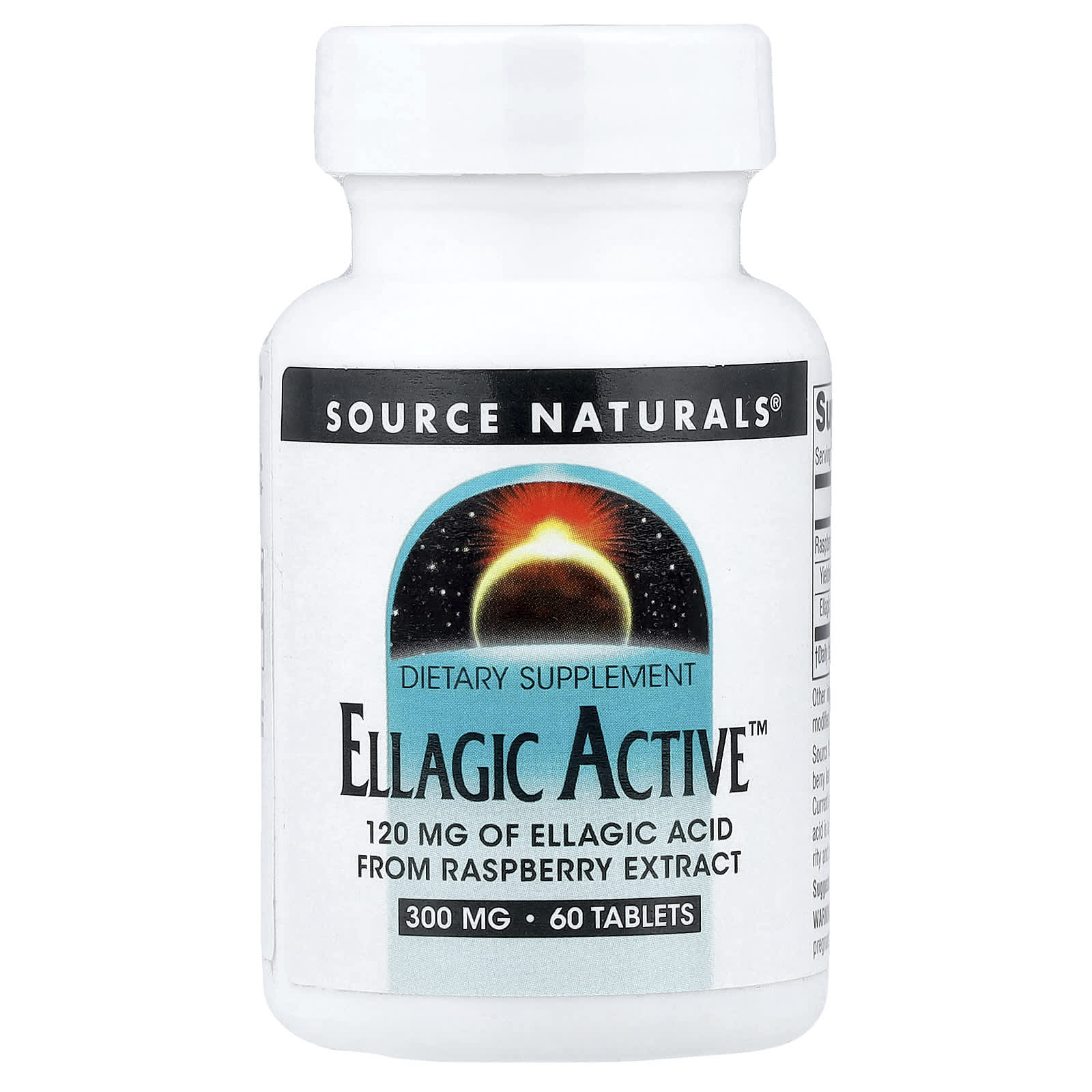 Source Naturals, Ellagic Active™, 60 Tablets - Image 1