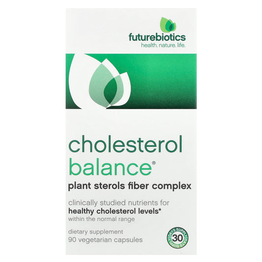 Cholesterol Balance by Futurebiotics - 90 Vegetarian Capsules for Healthy Cholesterol Levels - Image 1
