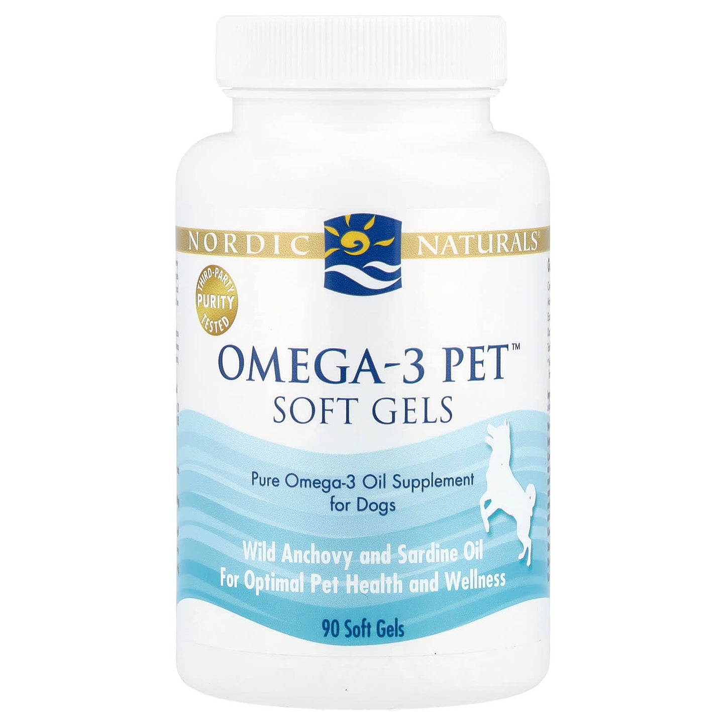 Nordic Naturals, Omega-3 Pet™, For Dogs, 90 Soft Gels - Image 1