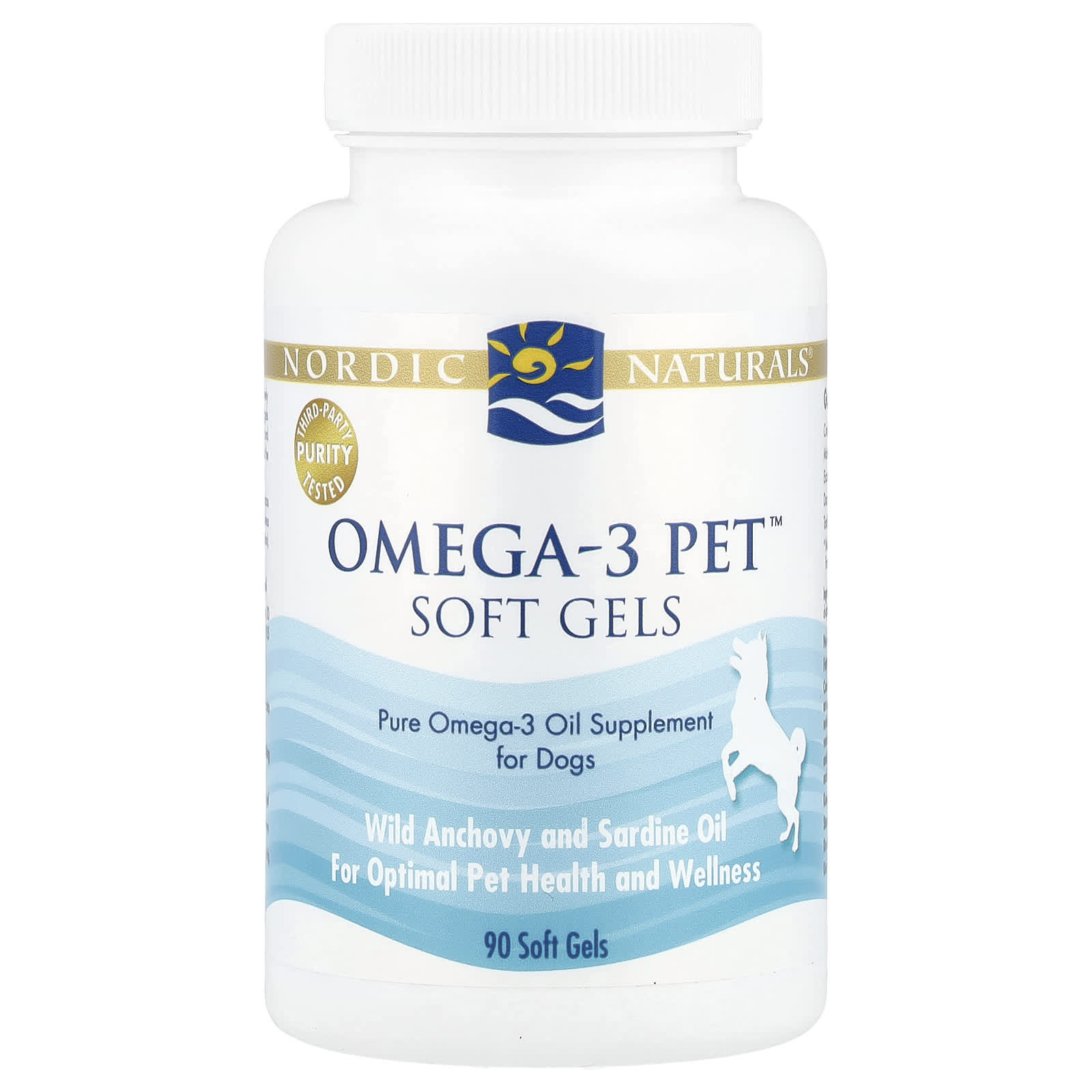 Nordic Naturals, Omega-3 Pet™, For Dogs, 90 Soft Gels - Image 1
