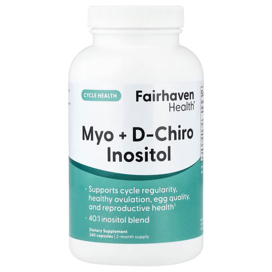 Fairhaven Health Myo + D-Chiro Inositol Fertility Support Supplement - Image 1