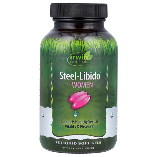 Boost Libido & Vitality with Steel-Libido for Women by Irwin Naturals - Image 1