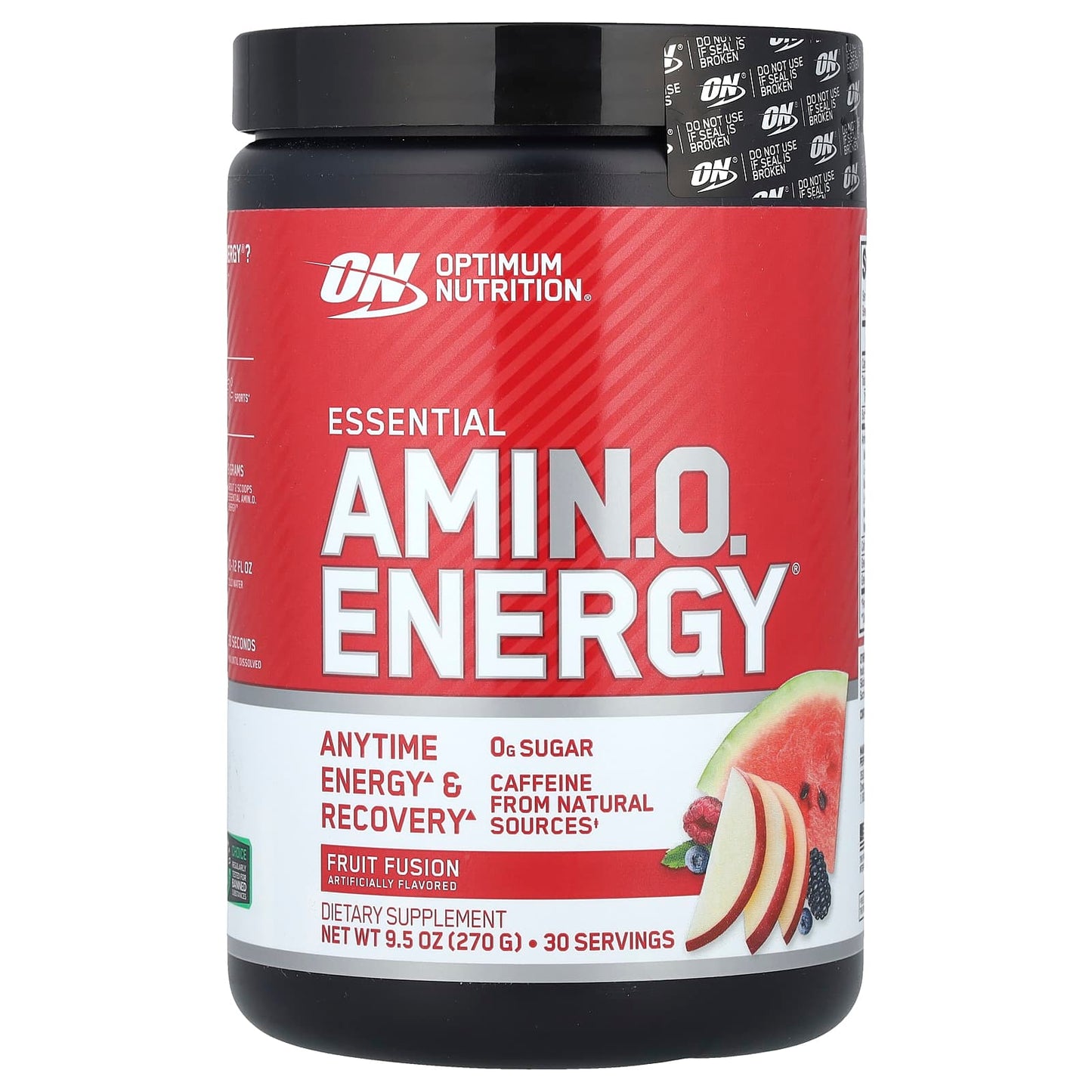 Optimum Nutrition, Essential Amin.O. Energy®, Fruit Fusion, 9.5 oz (270 g) - Image 1