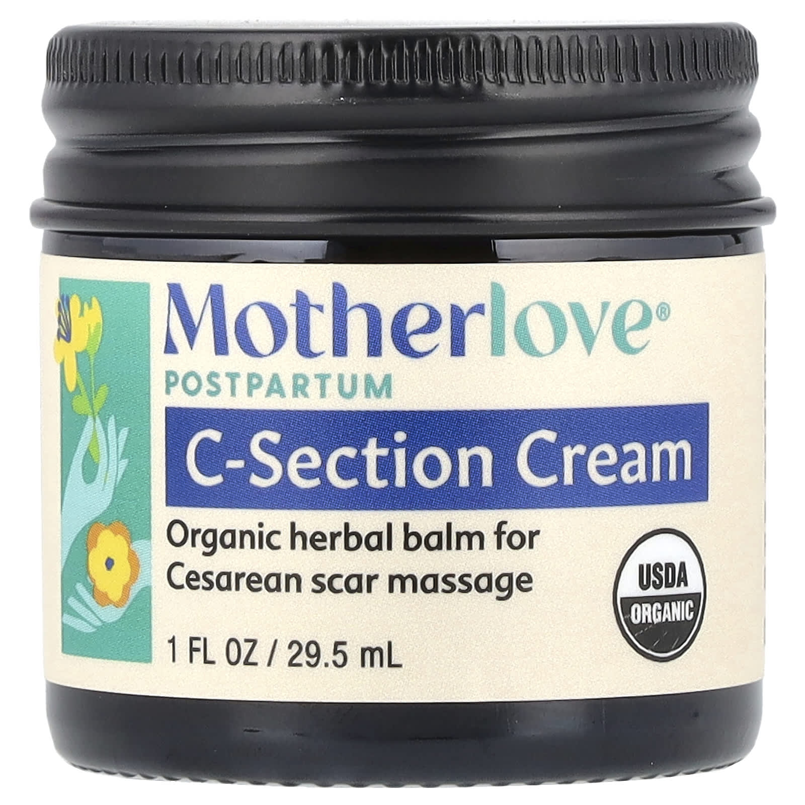 Motherlove, Postpartum, C-Section Cream, 1 fl oz (29.5 ml) - Image 1