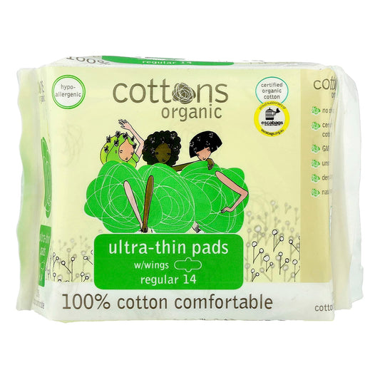 Certified Organic Cotton Sanitary Pads | Breathable & Hypo-Allergenic - Image 1