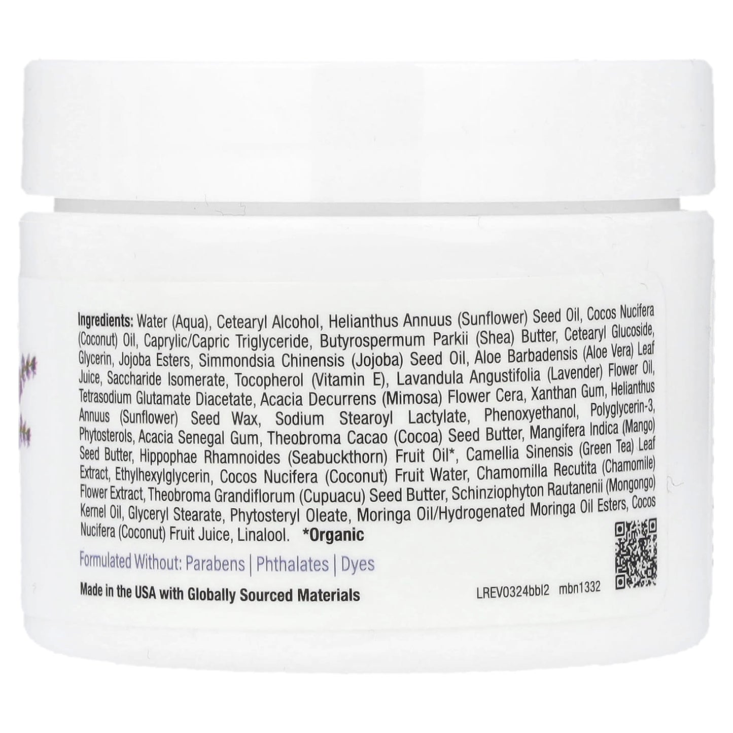 Lavender Body Butter for Hydrated Skin, Cruelty-Free & Eco-Friendly - Image 2
