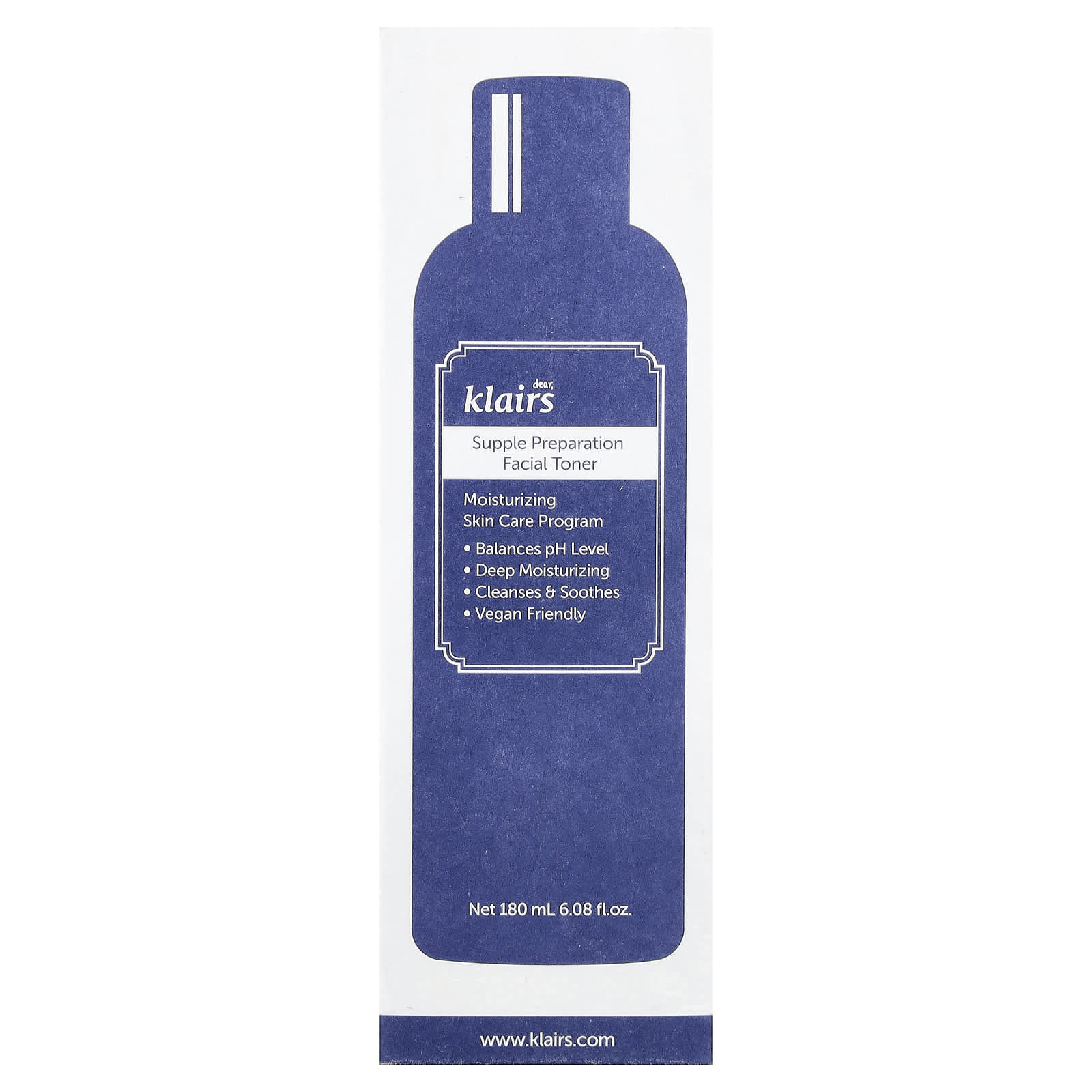 Klairs Supple Preparation Facial Toner for Balanced Skin 6.08 fl oz - Image 2