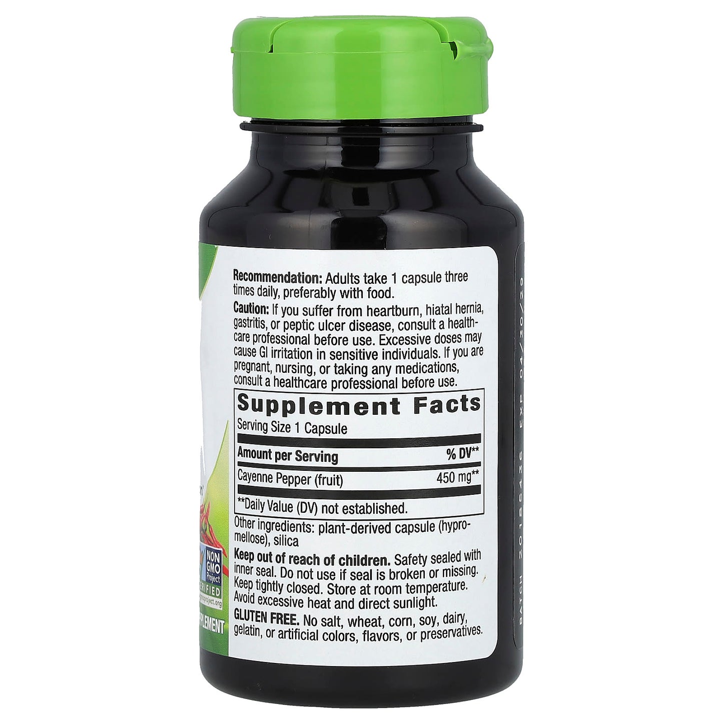 Nature's Way, Cayenne Fruit, 40,000 SHU, 100 Vegan Capsules - Image 2