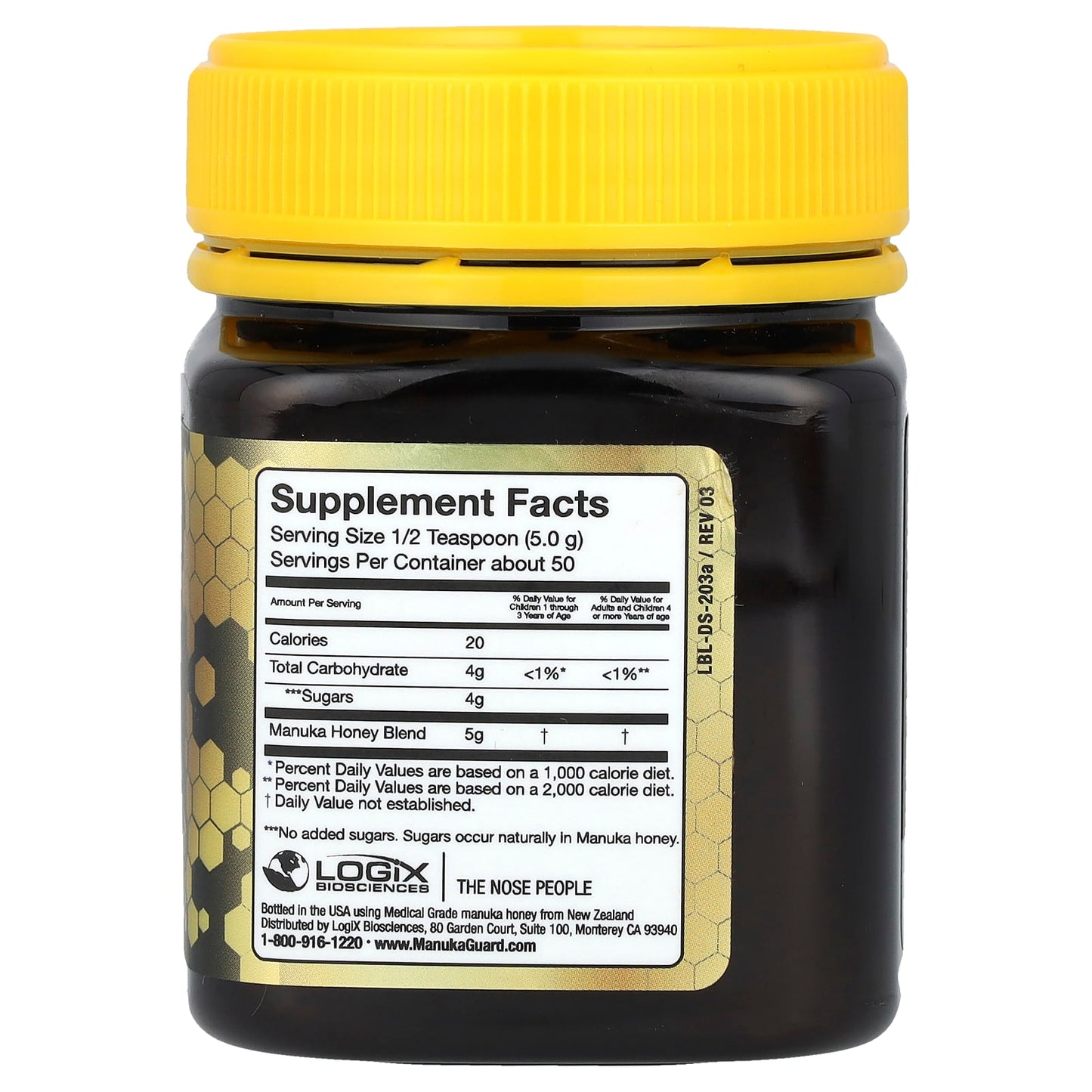 ManukaGuard, Premium Medical Grade Manuka Honey , MGO 400, 8.8 oz (250 g) - Image 2