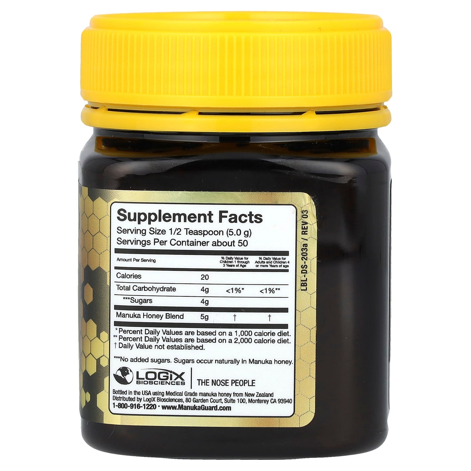 ManukaGuard, Premium Medical Grade Manuka Honey , MGO 400, 8.8 oz (250 g) - Image 2