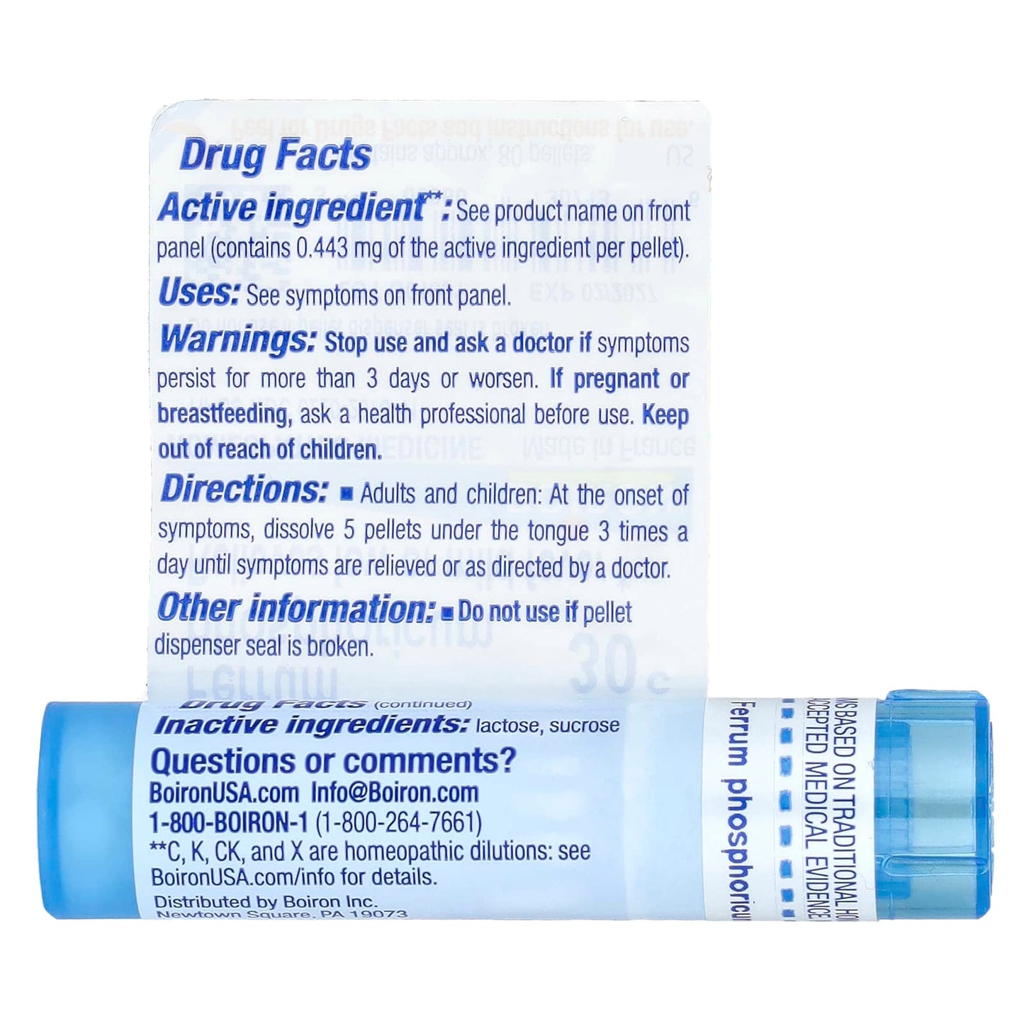 Fever Relief Homeopathic Medicine by Boiron - 30C, 80 Pellets - Image 2