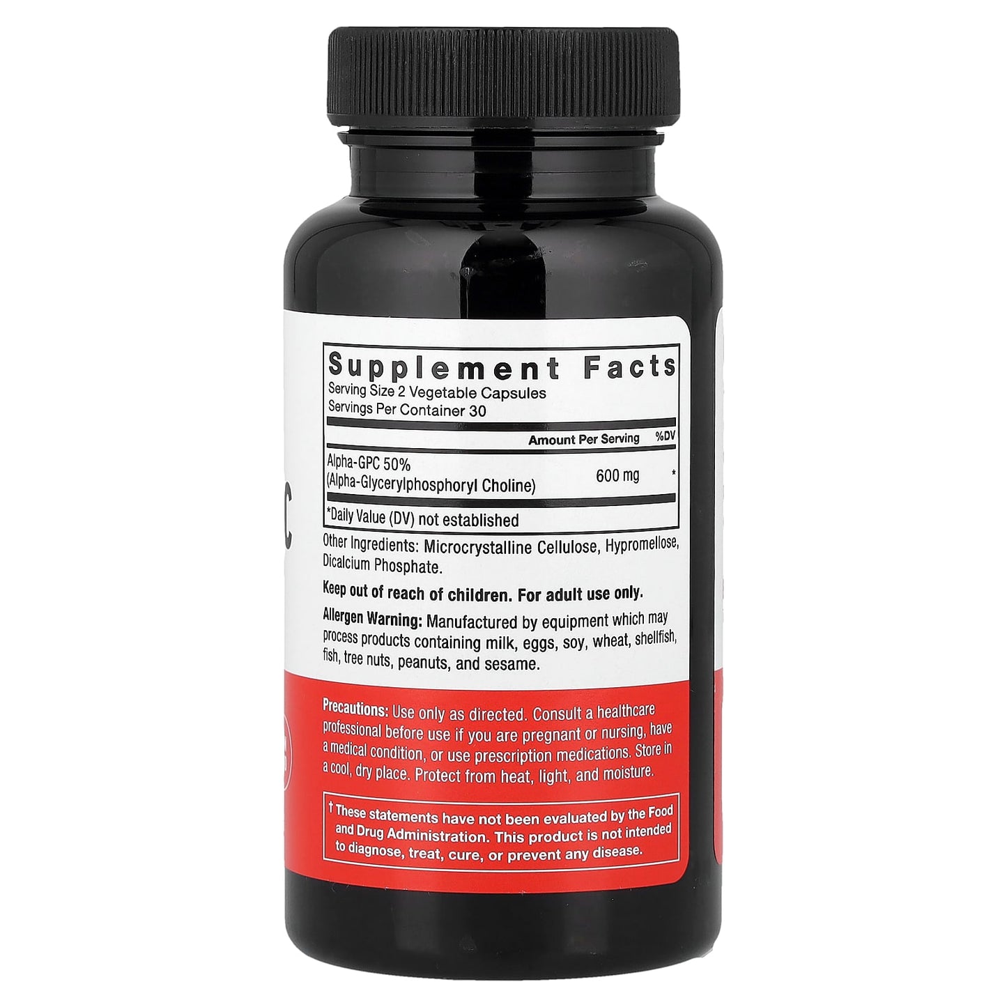 Force Factor Alpha GPC Cognitive Health Supplement, 60 Capsules (300mg) - Image 2