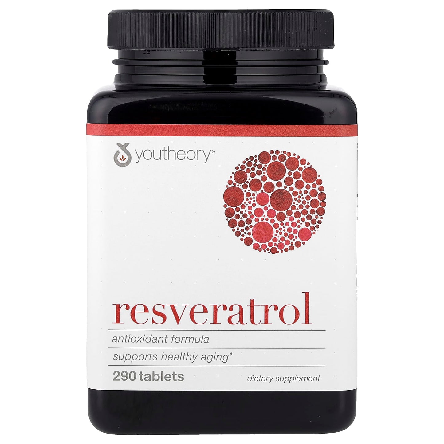 Youtheory, Resveratrol, 290 Tablets - Image 1