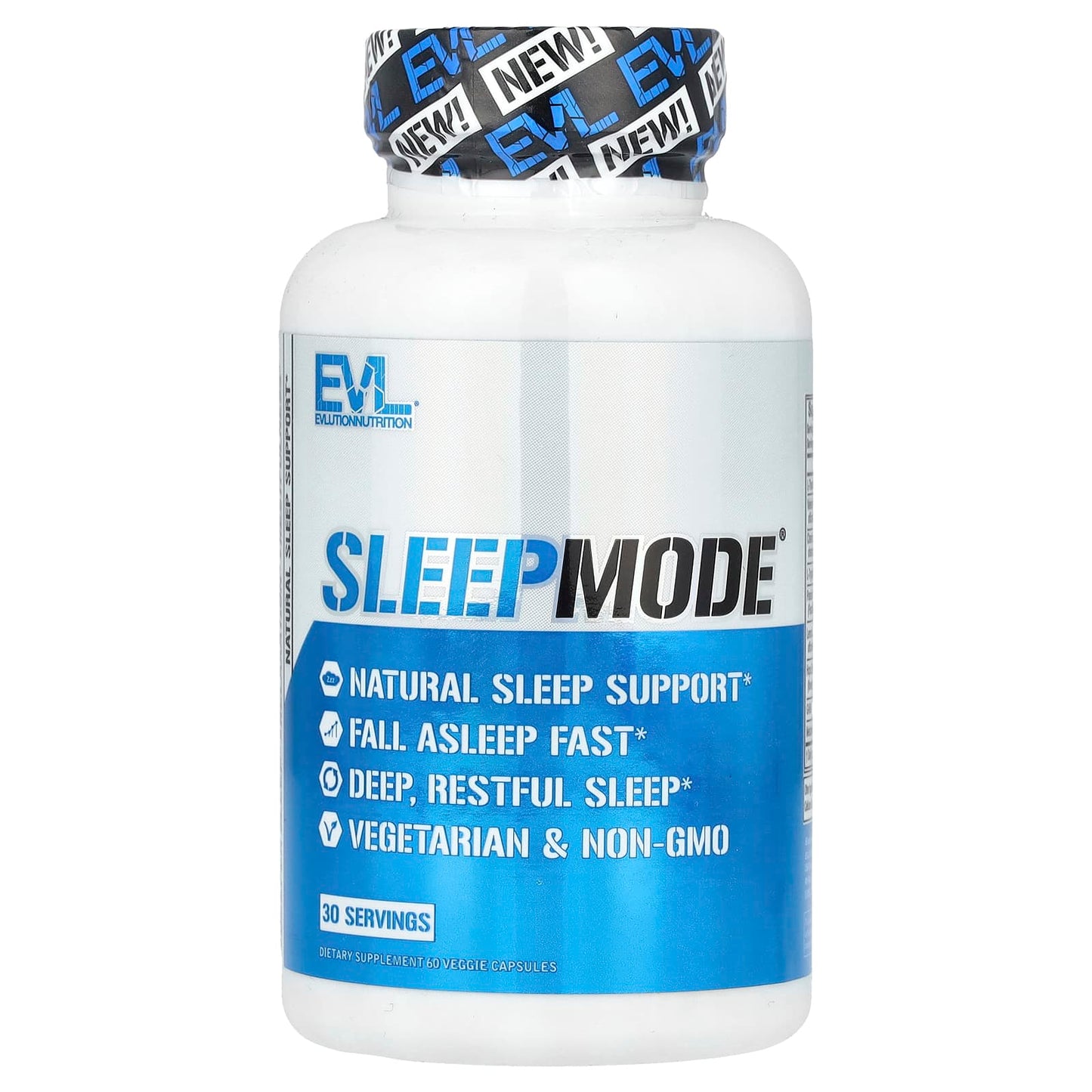 Sleep Better with EVLution Nutrition SleepMode, Natural Sleep Support - Image 1