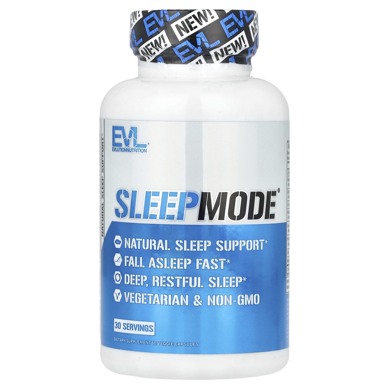 Sleep Better with EVLution Nutrition SleepMode, Natural Sleep Support - Image 1