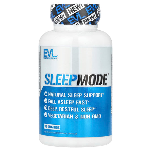 Sleep Better with EVLution Nutrition SleepMode, Natural Sleep Support - Image 1