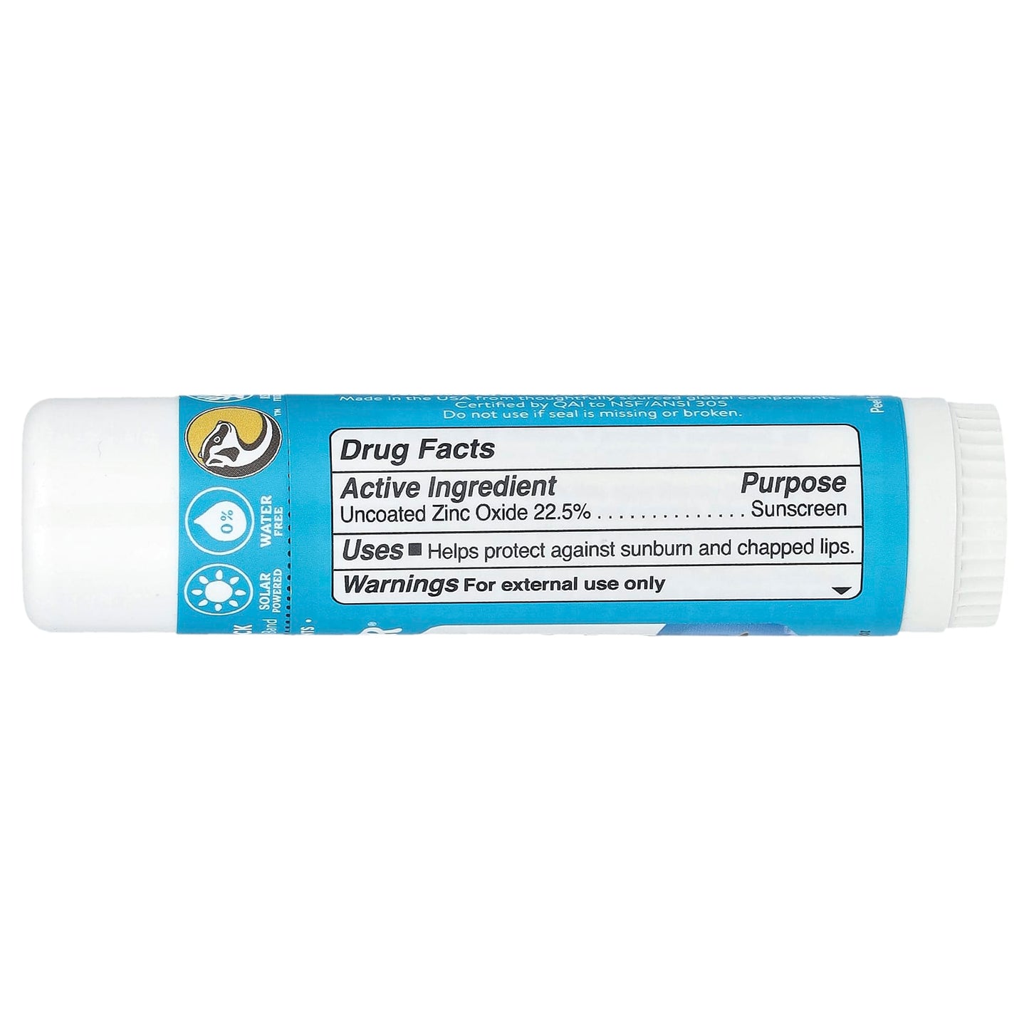 Badger Organic Sunscreen Stick, SPF 35, Unscented - 0.65 oz - Image 2