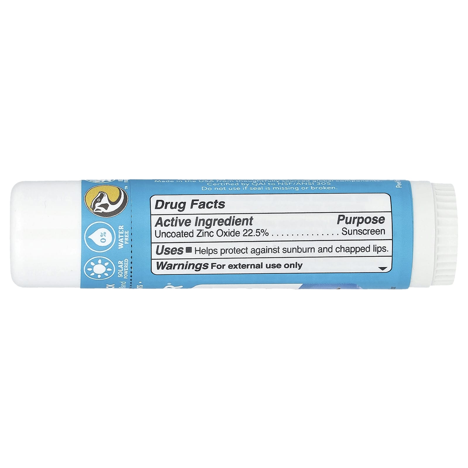 Badger Organic Sunscreen Stick, SPF 35, Unscented - 0.65 oz - Image 2
