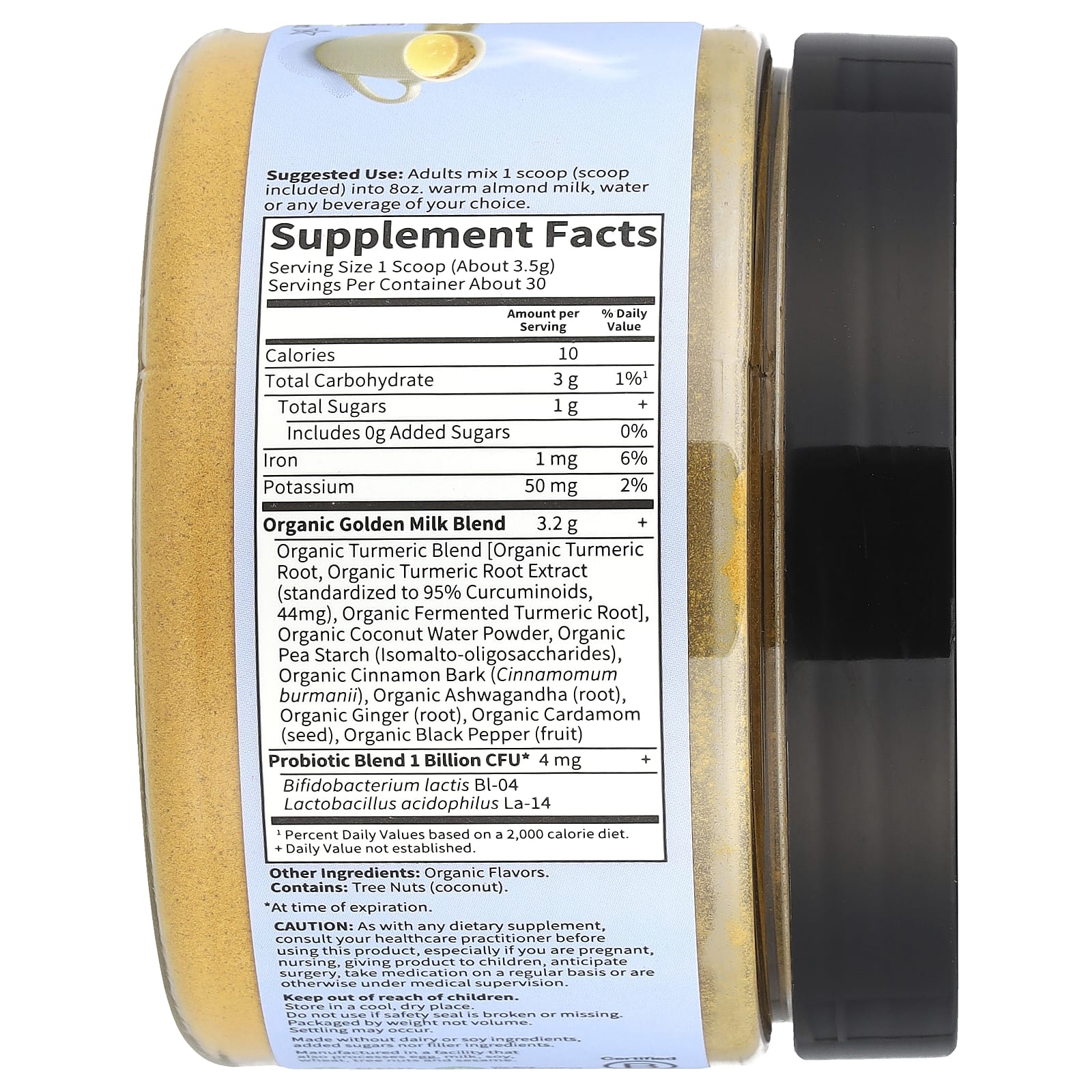 Garden of Life Golden Milk Recovery & Nourishment Supplement - Image 2