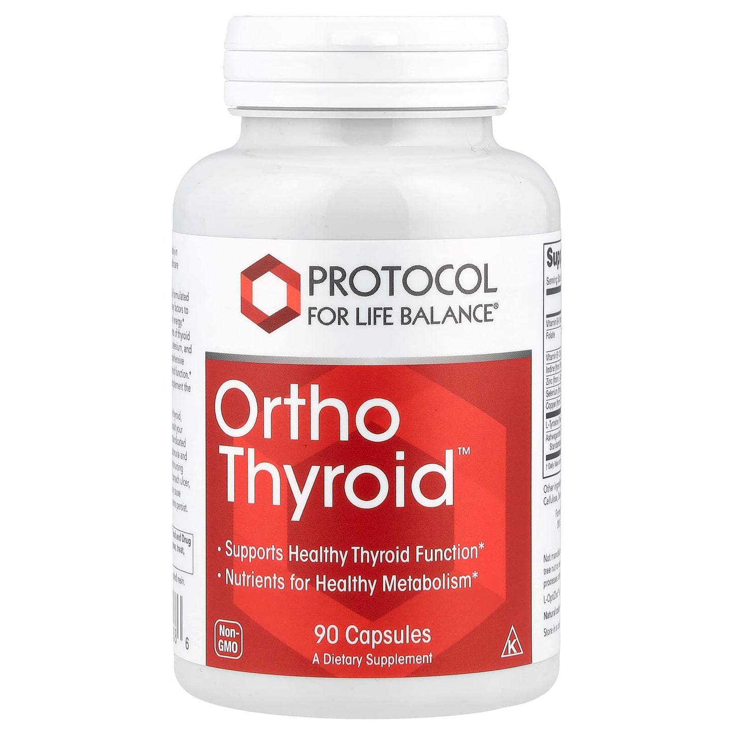Protocol for Life Balance, Ortho Thyroid™, 90 Capsules - Image 1