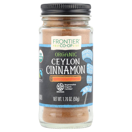 Organic Ceylon Cinnamon by Frontier Co-op, 1.76 oz (50 g) - Image 1