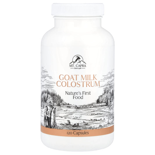 Mt. Capra, Goat Milk Colostrum, 120 Capsules - Image 1