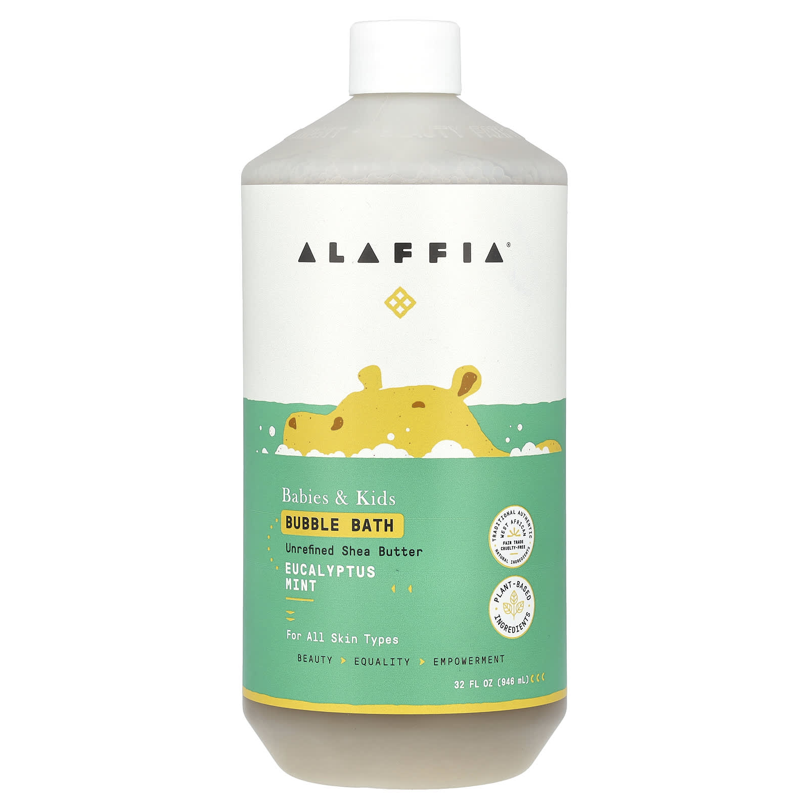 Eucalyptus Mint Bubble Bath for Kids - Cruelty Free & Natural - Image 1