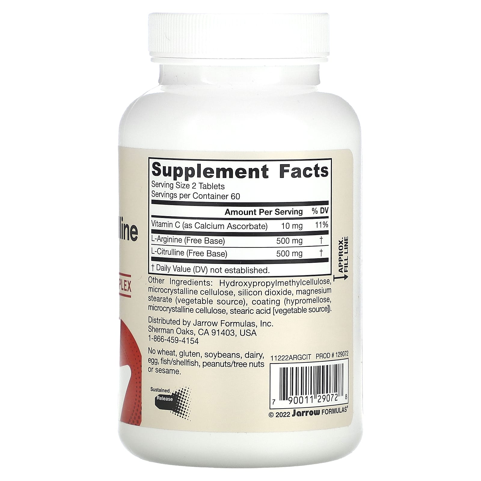 Arginine-Citrulline Sustain: Boost Nitric Oxide for Stronger Blood Flow - Image 2