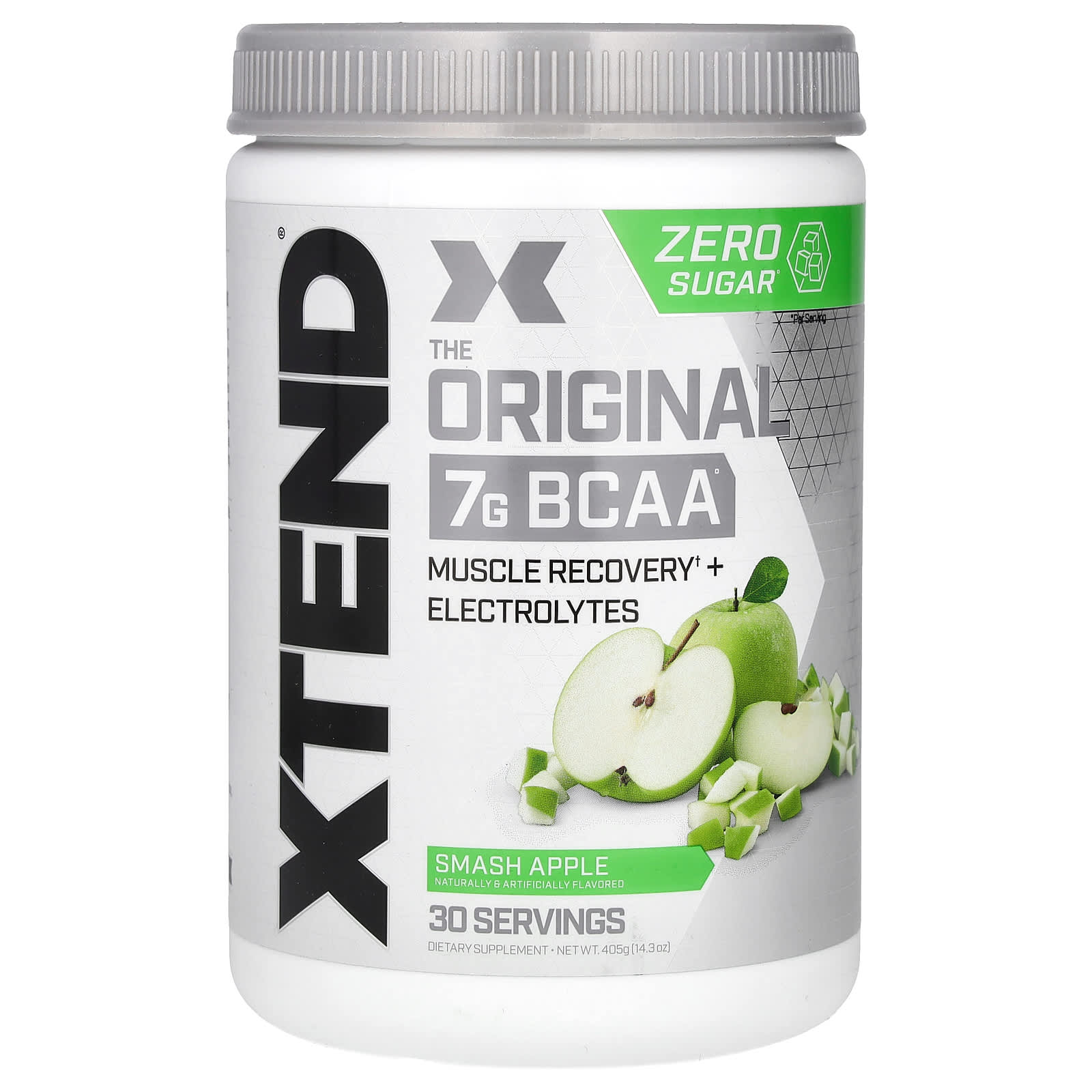 XTEND, The Original 7G BCAA, Smash Apple, 14.3 oz (405 g) - Image 1