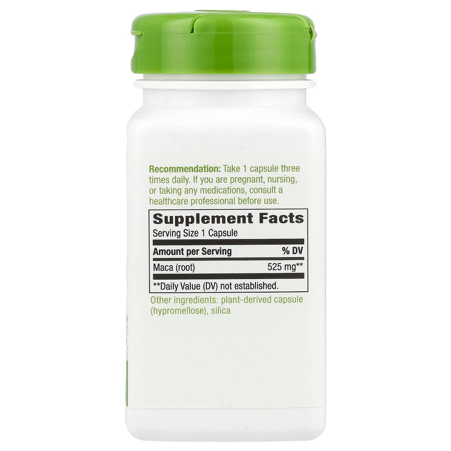 Nature's Way, Maca Root, 525 mg, 100 Vegan Capsules - Image 2