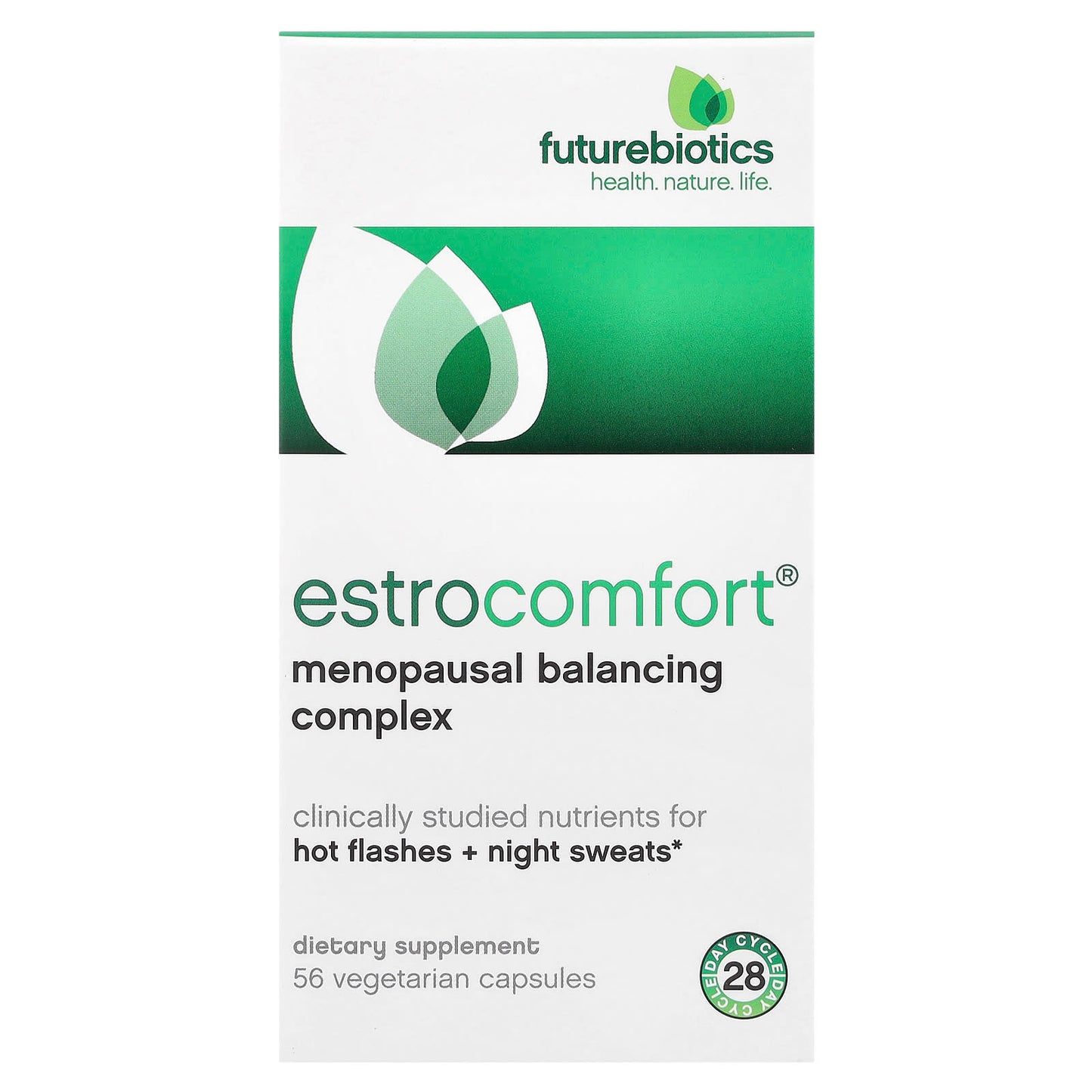 Menopause Relief with EstroComfort by Futurebiotics - 56 Capsules - Image 1