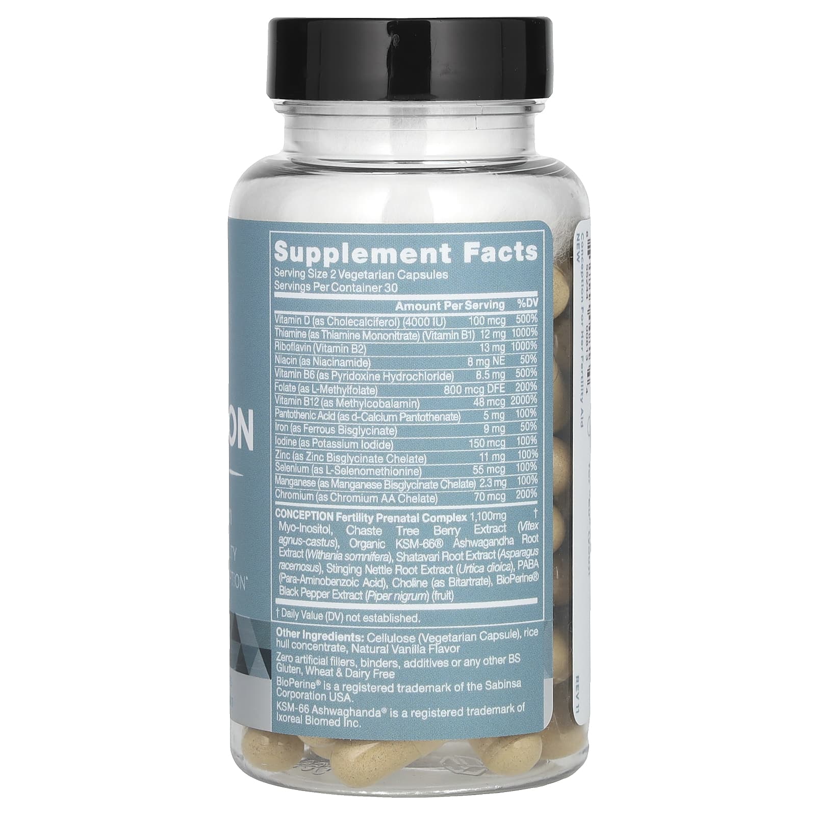 Natural Fertility Aid & Multi Vitamin Supplements for Women - Image 2