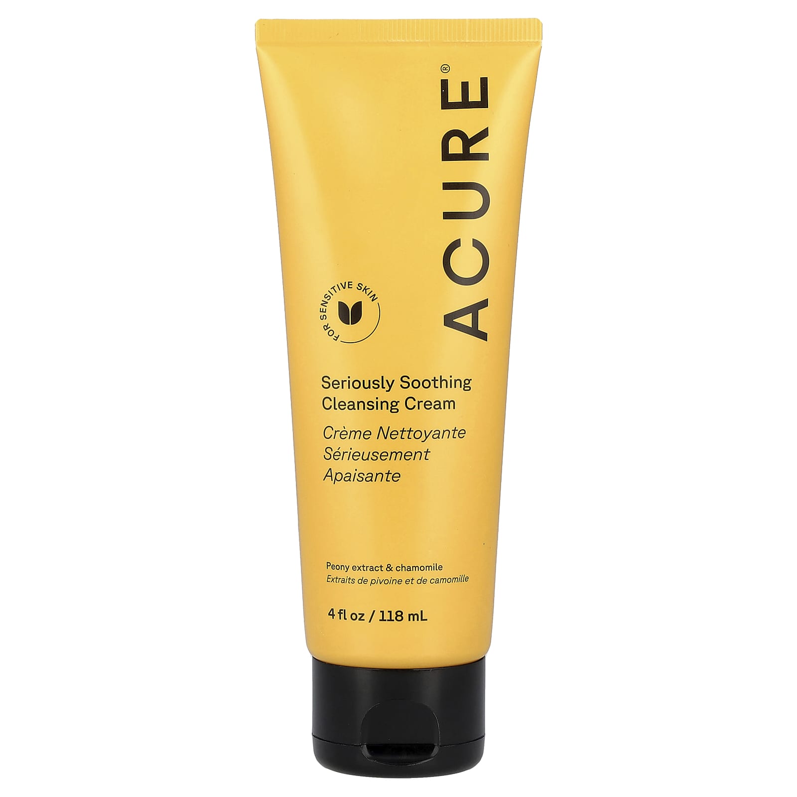 Sensitive Skin Cream Cleanser by Acure - Soothing & Non-Irritating - Image 1