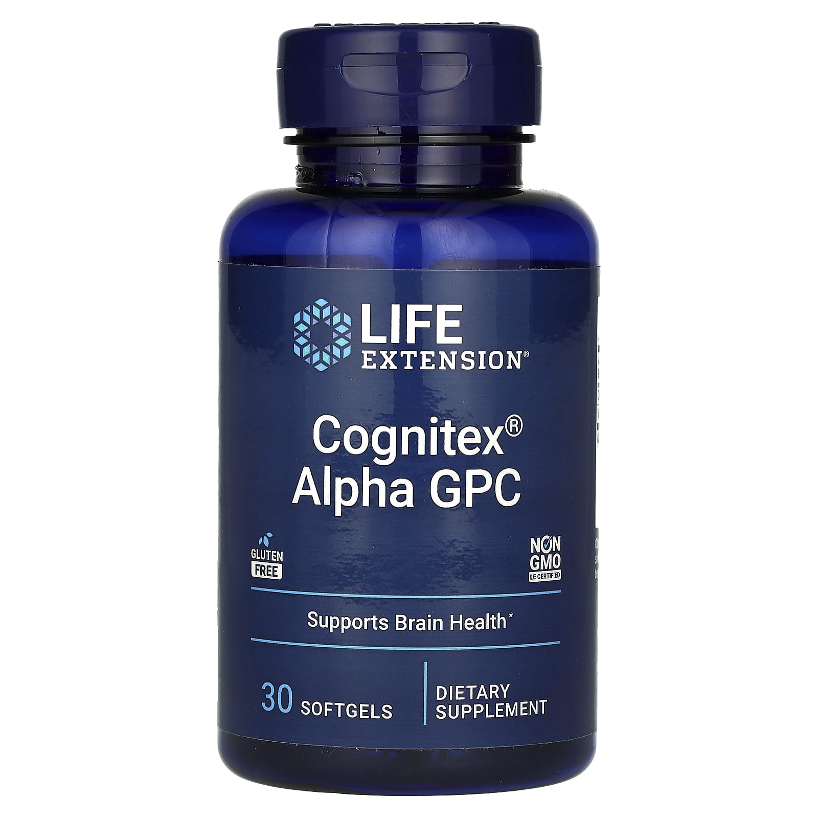 Life Extension, Cognitex Alpha GPC, 30 Softgels - Image 1