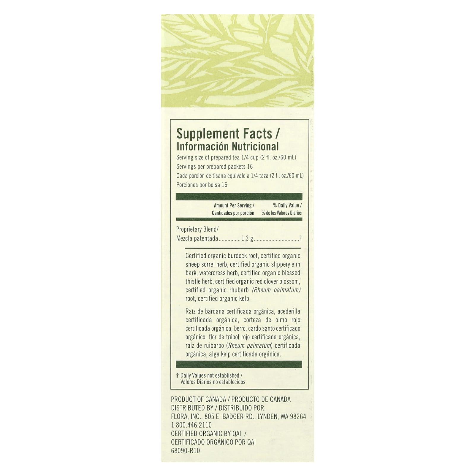 Gentle Whole Body Cleanse by Flora - 63g (2 1/8 oz) - Image 2