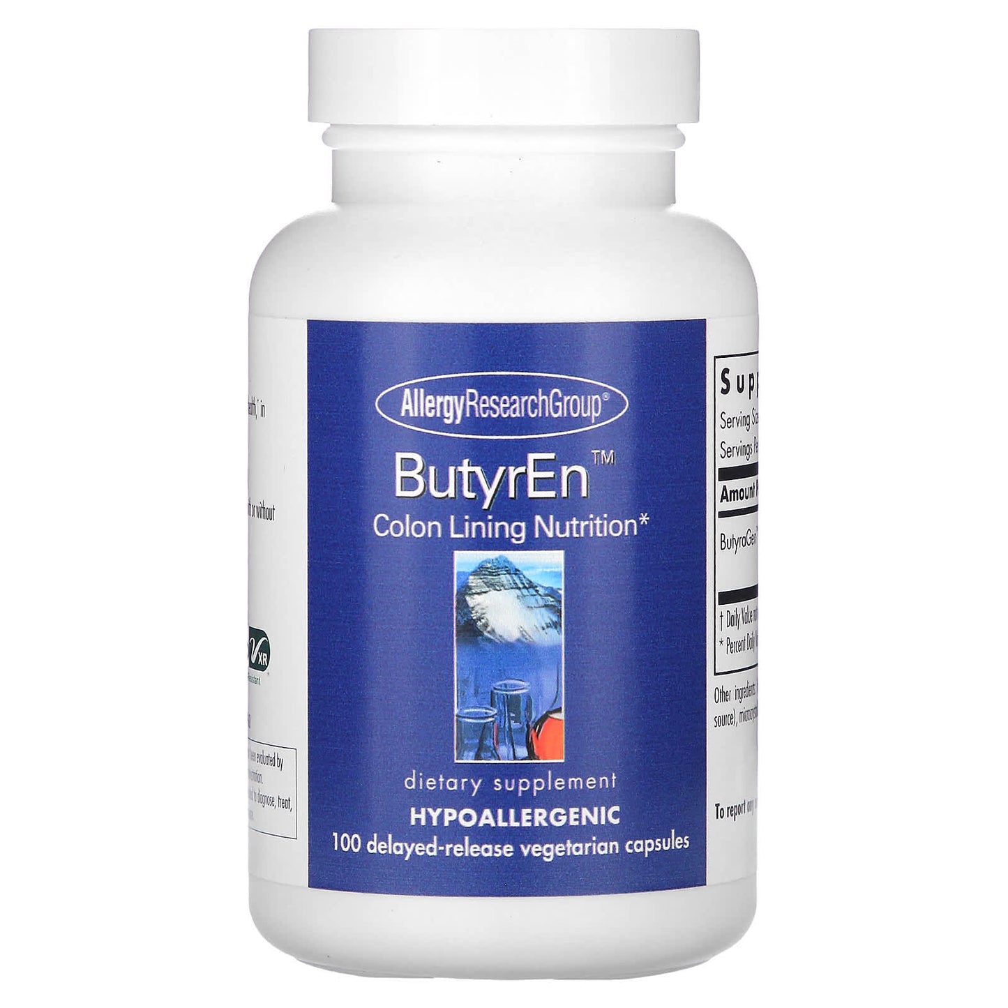 Support Gut Health with ButyrEn Delayed-Release Capsules by Allergy Research Group - Image 1