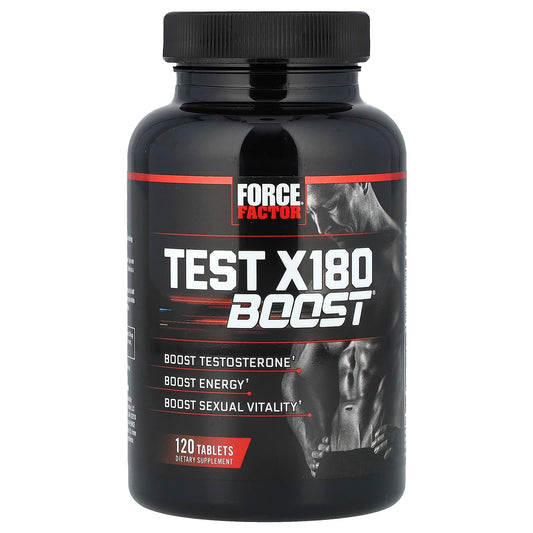 Boost Testosterone & Energy with Force Factor Test X180 Boost - Image 1