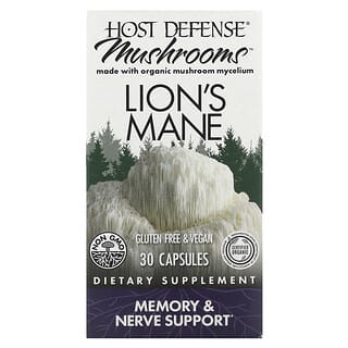 Lion's Mane Mushroom Capsules for Cognitive Support | 30 Count