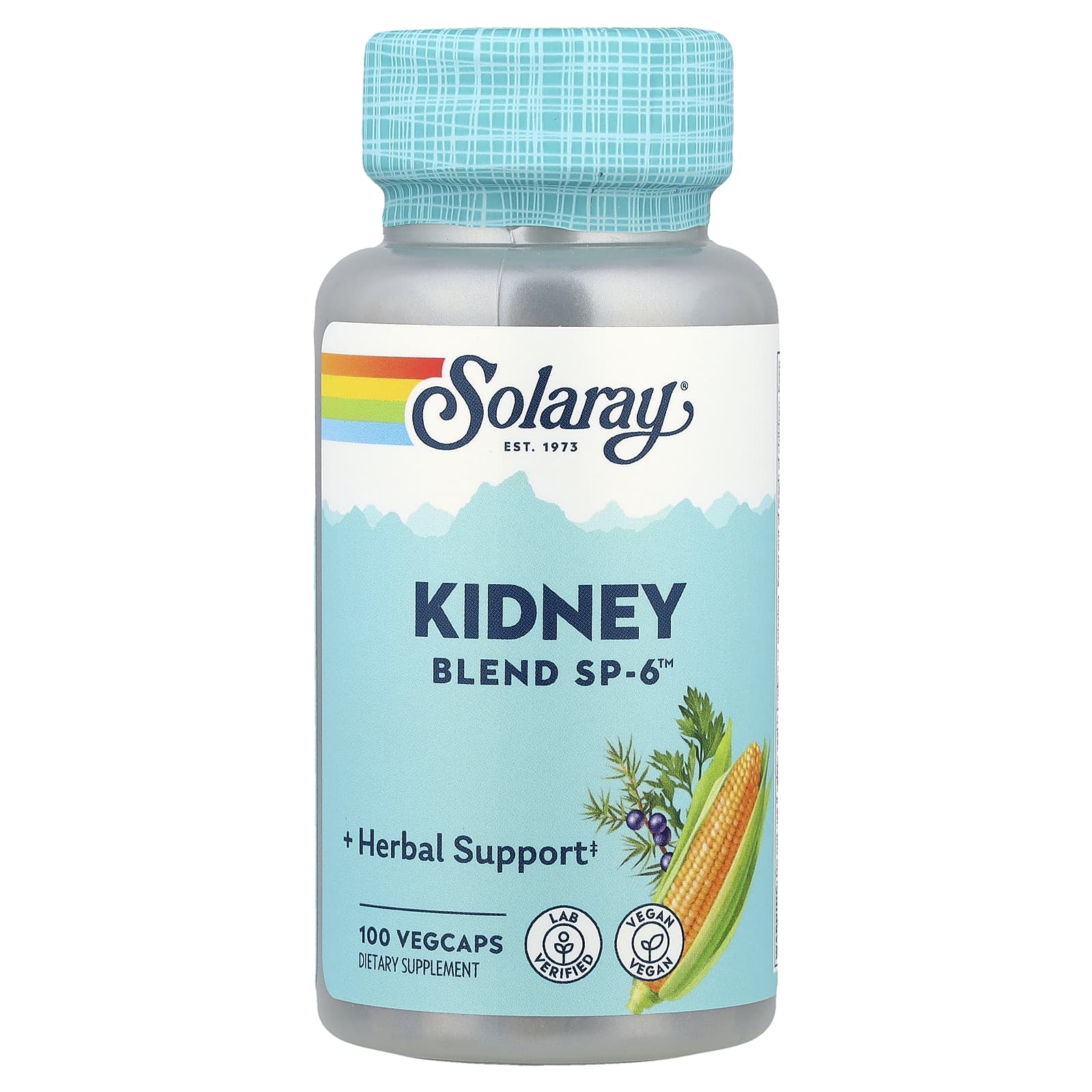 Solaray, Kidney Blend SP-6™, 100 VegCaps - Image 1