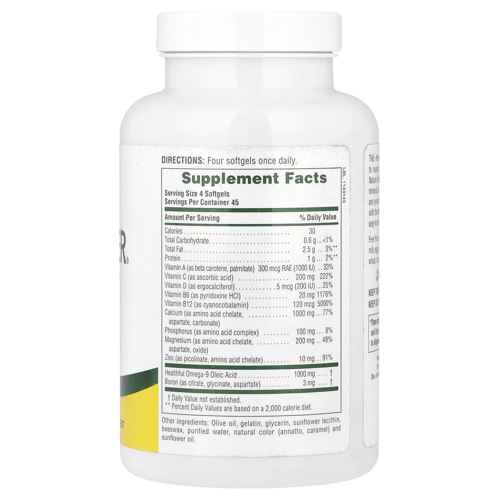 NaturesPlus, Bone Power®, 180 Softgels - Image 2