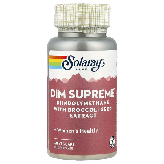 Solaray, DIM Supreme™, 60 VegCaps - Image 1