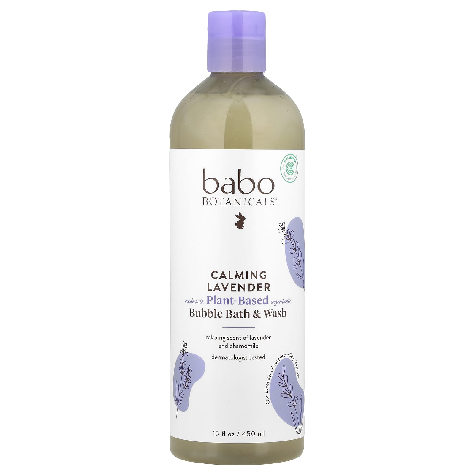 Lavender Calming Bubble Bath & Body Wash for All Skin Types | Cruelty-Free - Image 1