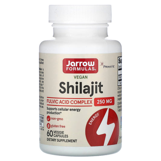 Jarrow Formulas Vegan Shilajit Fulvic Acid Complex for Energy Support - Image 1