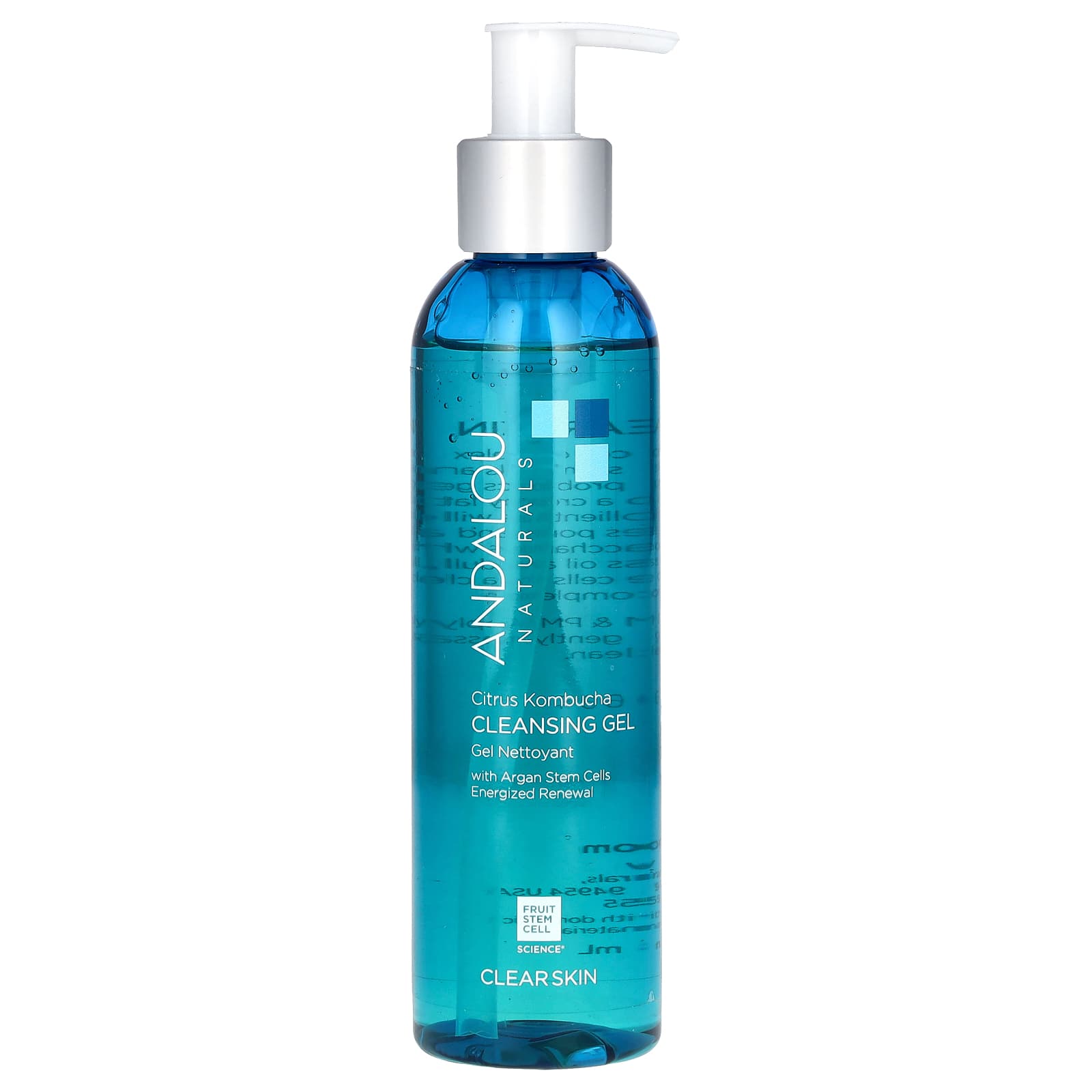 Clear Skin with Andalou Naturals Citrus Kombucha Cleansing Gel - Image 1