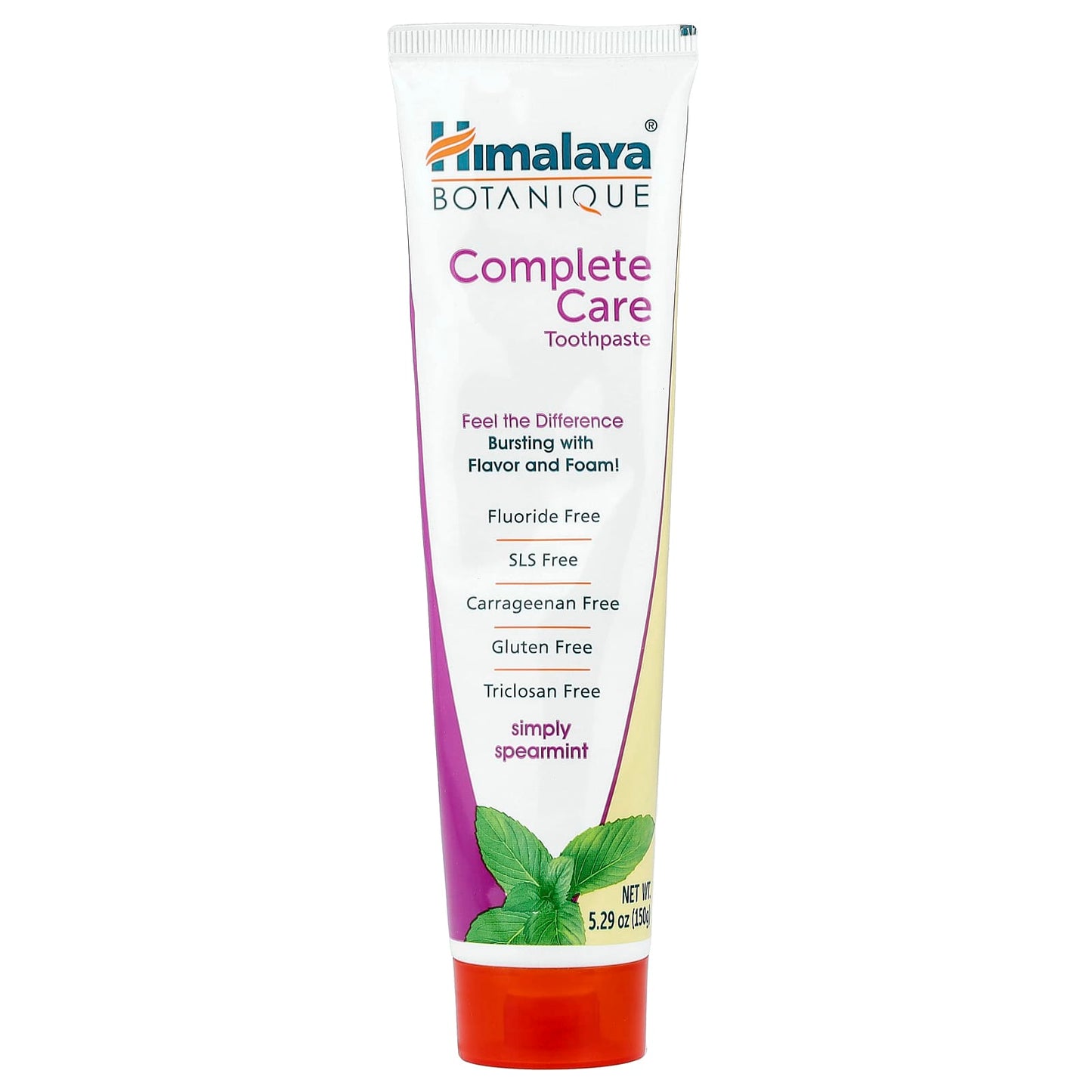 Himalaya Botanique Complete Care Toothpaste - Simply Spearmint, 5.29 oz - Image 1