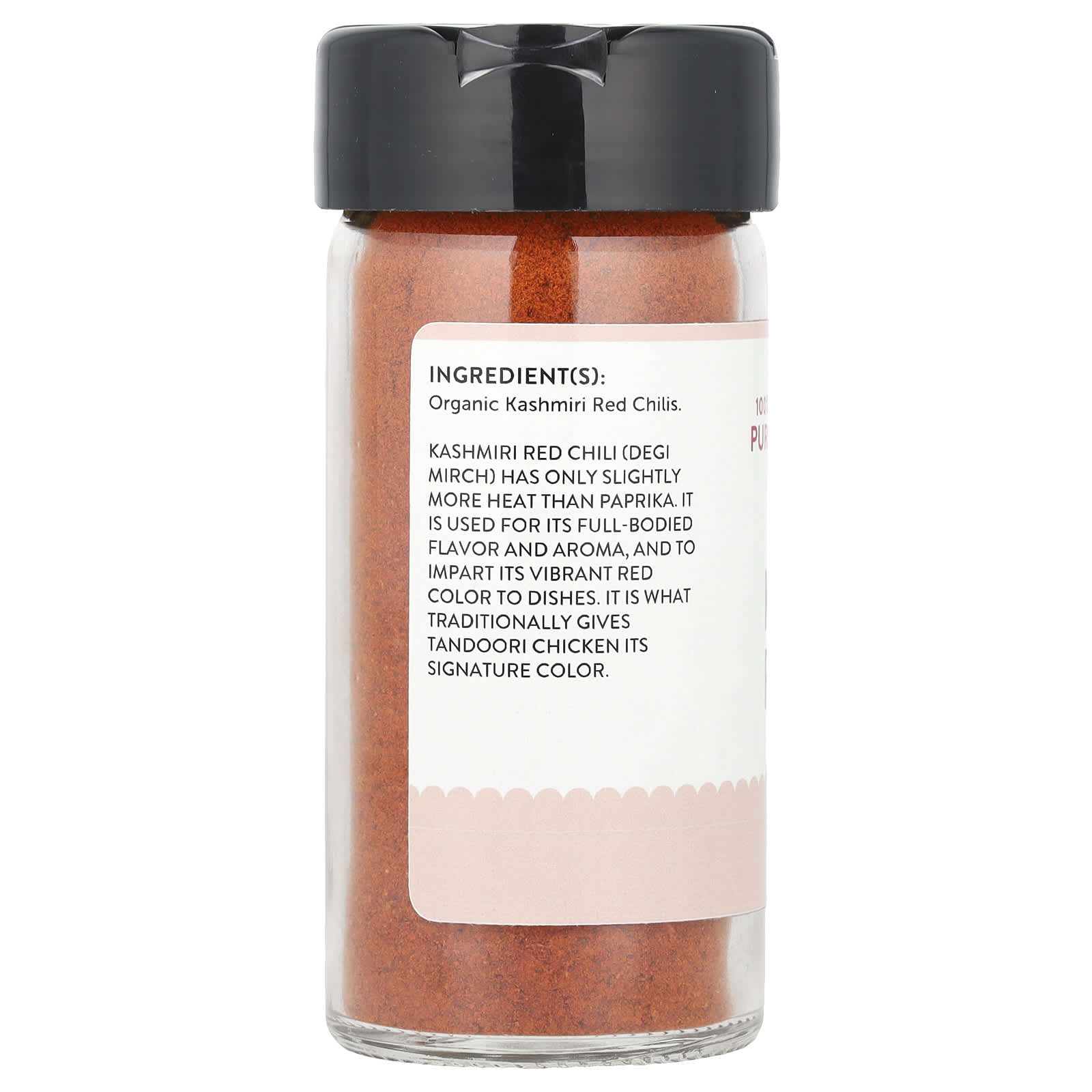 Pure Indian Foods, Organic Kashmiri Red Chili, Ground, 2.1 oz (59 g) - Image 2