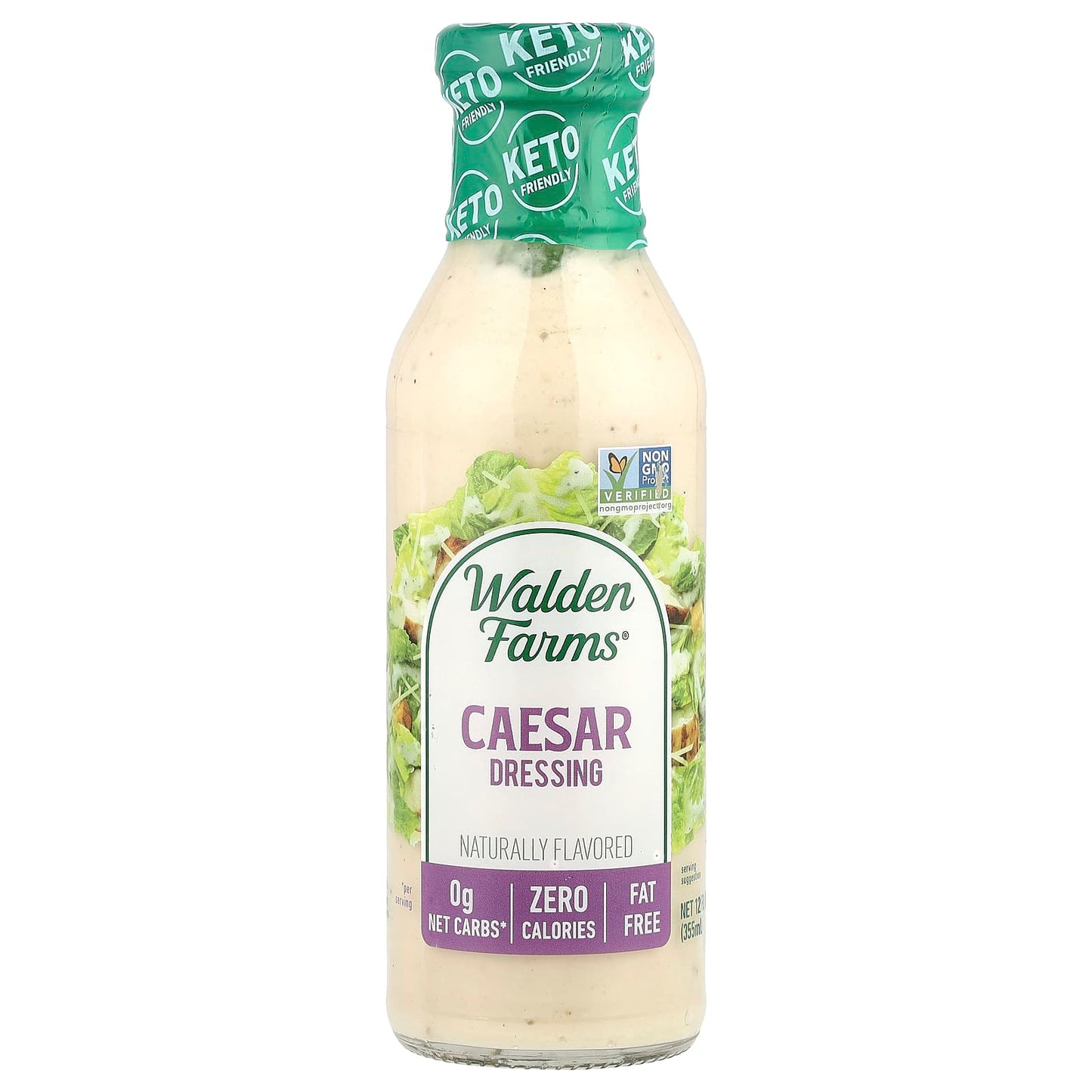 Walden Farms, Caesar Dressing, 12 fl oz (355 ml) - Image 1