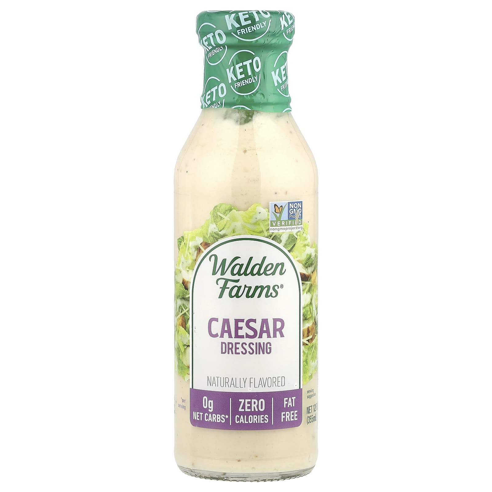 Walden Farms, Caesar Dressing, 12 fl oz (355 ml) - Image 1